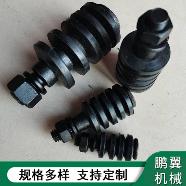 福建靠背銷螺栓+橡膠膠圈